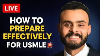 🔴 LIVE | USMLE preparation &mdash; Golden Tips, Strategy & Mistakes to Avoid
