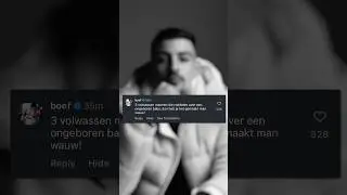 BOEF NEEMT HET OP VOOR HET KIND VAN GIO & LYNN 😱