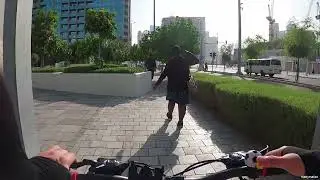 Chill ride along Tourist Club Area and Navy Gate Area going to Al Maryah Island, Abu Dhabi, UAE