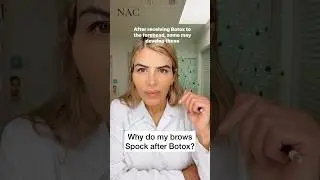 #spockbrow #spockbrowfix #botox #botoxtraining #drbitafarrell #naturalaestheticscenter