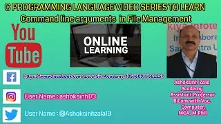Merge Two File Using Command Line Arguments  in C Programming Language