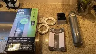 Install and Review of AO Smith Main Faucet Filter