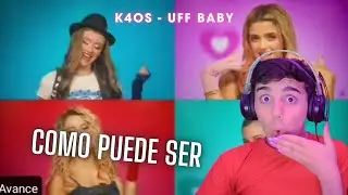 Reacción a UFF BABY - K4OS | Tau es Cristina Aguilera? Ine es una sirena? Mechi WHISTLE TONES?