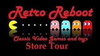 Tour of Retro Reboot in Waycross GA, Retro video game and toy store