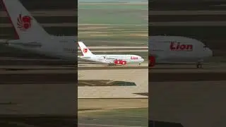 Lion Air Airbus A380 Takeoff | The World's Largest Passenger Aircraft in Action! #aviation #trending