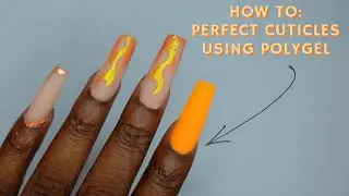 How To Perfect The Cuticle Area In Your Polygel Sets | Tips and Tricks
