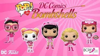 Unboxing DC Bombshell Funko Pop for BCRF | DC Funko Pops | Breast Cancer Awareness Month
