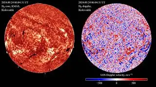 H&alpha; 2024-09-24 - Spectroheliograph Data