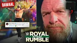 🚨LAST MINUTE UPDATES - Roman Reigns WARNING, Triple H HUGE ANNOUNCEMENT, Cody Rhodes | Royal Rumble