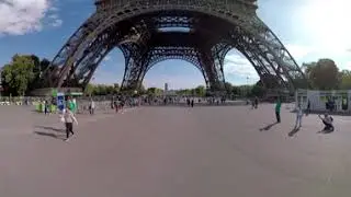France Paris Eiffel Tower 360 Video Virtual Tour vr 4k Video #EiffelTower