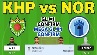 KHP vs NOR dream11 prediction, KHP vs NOR, KHP vs NOR dream11, National T20 Cup, Khyber  vs Northern