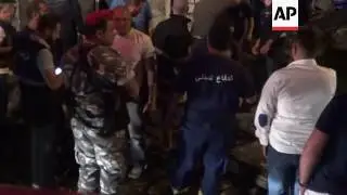 Aftermath of powerful blast in Lebanese capital