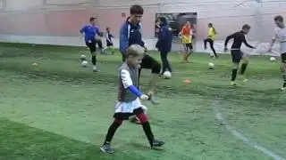 Мастер-класс 17 декабря от Spain Football Academy - SFA (4 часть)