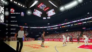 NBAK19 Custom MyLeague - Nets @ Clippers - No audio