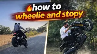 How to learn WHEELIE * || basic and easy steps #tutorial #wheelie #bikelife👍