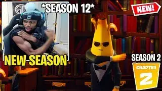 Daequan *FIRST TIME* Reacting to *NEW* Fortnite Chapter 2 - Season 2 (SEASON 12)!!