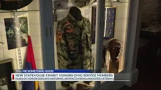 Veteran honored with exhibit at Ohio Statehouse