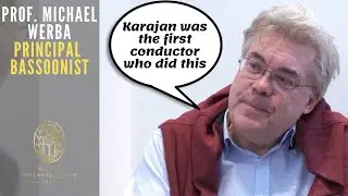 Karajan was the first conductor who did this - Prof. Michael Werba (2020 | English subtitles)