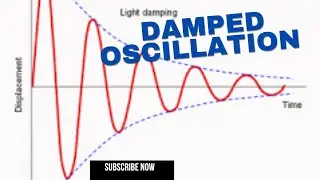 Damped oscillation | Light and Heavy damping | Oscillation #physics #class11