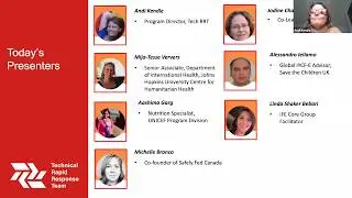 Protecting, promoting and supporting IYCF during the COVID-19 pandemic