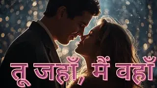 तू जहाँ, मैं वहाँ    hindi song  #AI generated music is uploaded .