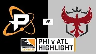 PHILADELPHIA FUSION vs ATLANTA REIGN Overwatch 2019 Map: KING'S ROW Season Highlights