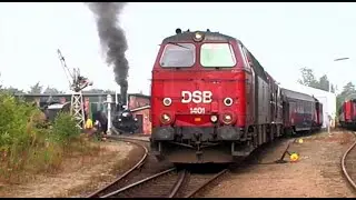 Fra før verden gik af lave nr. 32 - MZ1401 afgår fra Randers Station