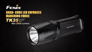 Unboxing Fenix TK35 UE 2.000 Lumens + Enerpower Batteria 18650  Li-Ion