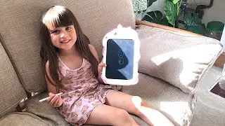 CHEERFUN LCD WRITING TABLET UNBOXING