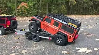 ESS One+ DUAL - 2x TRX-4 Defender trailer