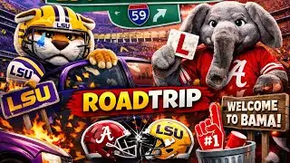We survived pure chaos @Lsu vs. Bama...