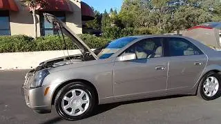 2004 Cadillac CTS 3.6L V6 1 owner with 71k original lifetime miles.  Video review and walk around.