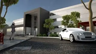 002 Segunda parte VrayForC4D Iluminacion Exterior Cinema 4D + Vray