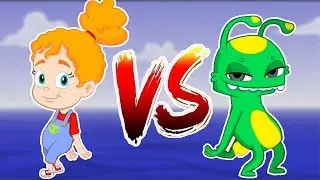 Dame Florecitas canción completa para niños con Groovy el Marciano - Challenge