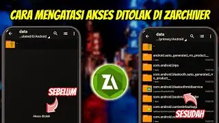 CARA MENGATASI ZARCHIVER AKSES DITOLAK ANDROID 15/14 | CARA MENGATASI AKSES DITOLAK ZARCHIVER