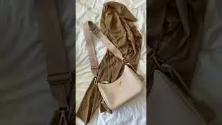 Unboxing the Prada reedition 2005 pink beige saffiano leather