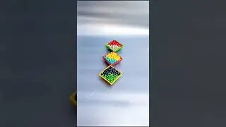 Marble run (35) reverse video 📷 asmr sound 🎀 colour Full marble