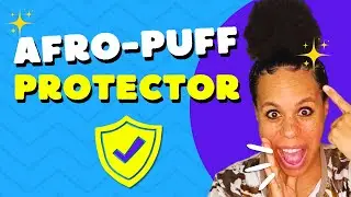 &iquest;Afro Puff Sin Frizz y Protegido? &iexcl;S&iacute; se puede! 😱✨ #HairHack