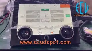 JLR Land Rover Range Rover IMC Head unit upper amplifier digital instrument cluster test bench#imc