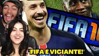 (Games EduUu) O Dia que Joguei FIFA! - FIFA 16 | REACT
