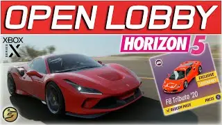 Ferrari Meet + Cruise Forza Horizon 5 Open Lobby Live Stream (FH5 Series 7 Spring)