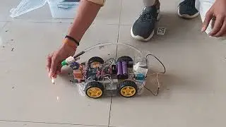 BEEE Project [Automatic Firefighting Vehicle] Sem1 #electronics #robot