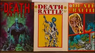 Death Rattle #1-3: nightmarish and grisly horror UG! Corben, Boxell, Pound, Poplaski, Tom Veitch!