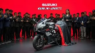 Представлен Suzuki GSX-20R 2027 года | Максимальная мощность супербайка и передовые технологии | ...