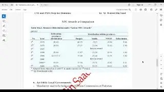 Understanding National Finance Commission