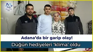 D&uuml;ğ&uuml;nde gelin ve damada &lsquo;klima&rsquo; takıldı!