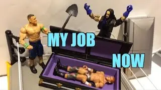 WWE ACTION INSIDER: Casket Match Playset RSC Exclusive Wrestling Figure Acessory