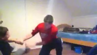 intense wrestling move