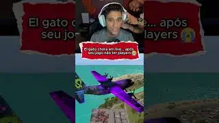 el gato chora em live ap&oacute;s seu jogo n&atilde;o ter players #elhero #elgato #sad @RodrigoF @el_hero_gg
