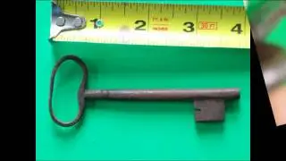 Antique Iron Skeleton Keys - July 24, 2011